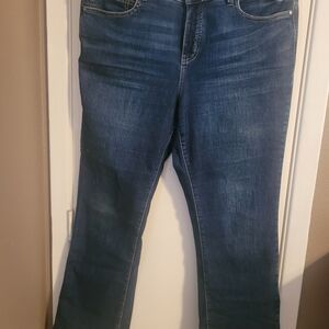 Maurices Dark Blue Straight Leg Jeans